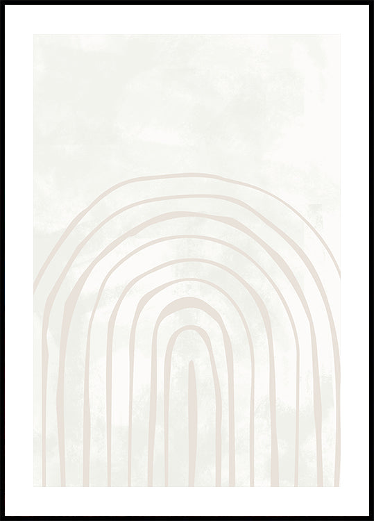 Arch one way close No.4 Poster