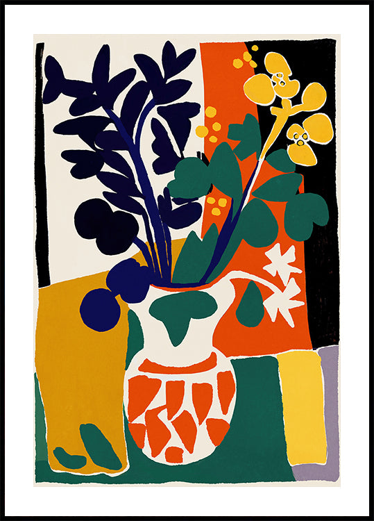 Floral Symphony Poster