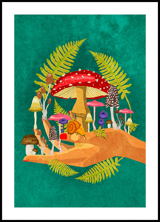 My Mushroom Cosmos  Poster