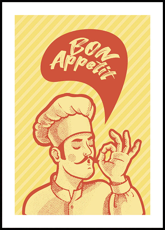 Chef's Bon Appétit Poster
