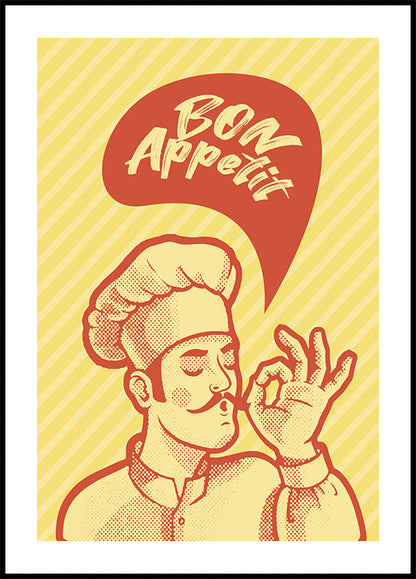 Chef's Bon Appétit Poster