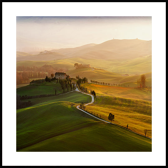 Val d\'Orcia Poster
