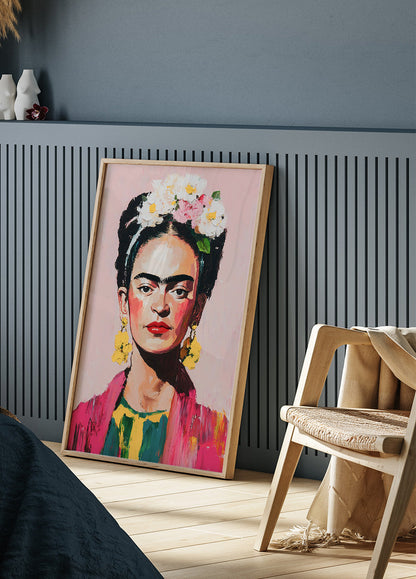 Frida Kahlo Artistic Painting Poster