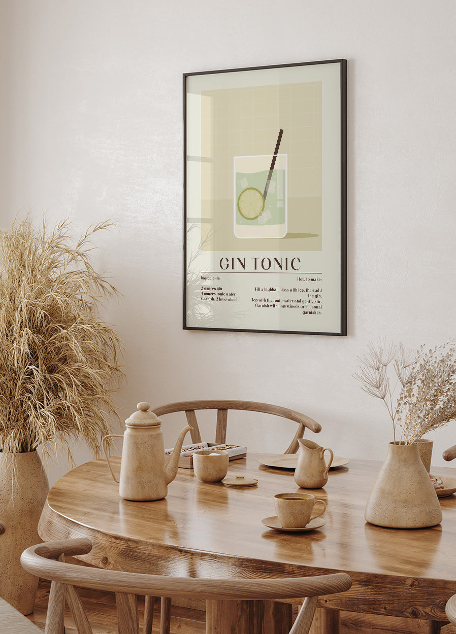 Gin Tonic Poster