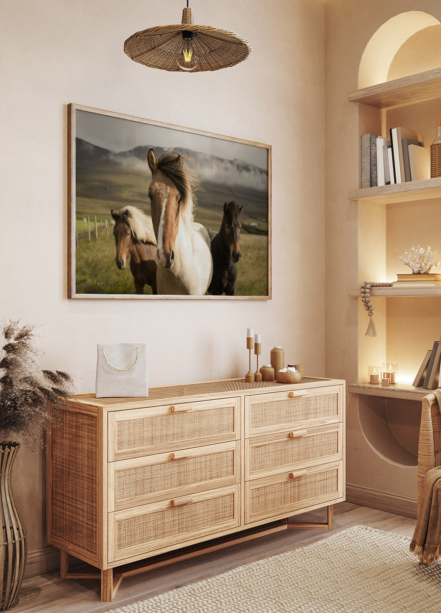 Majestic Horses Poster