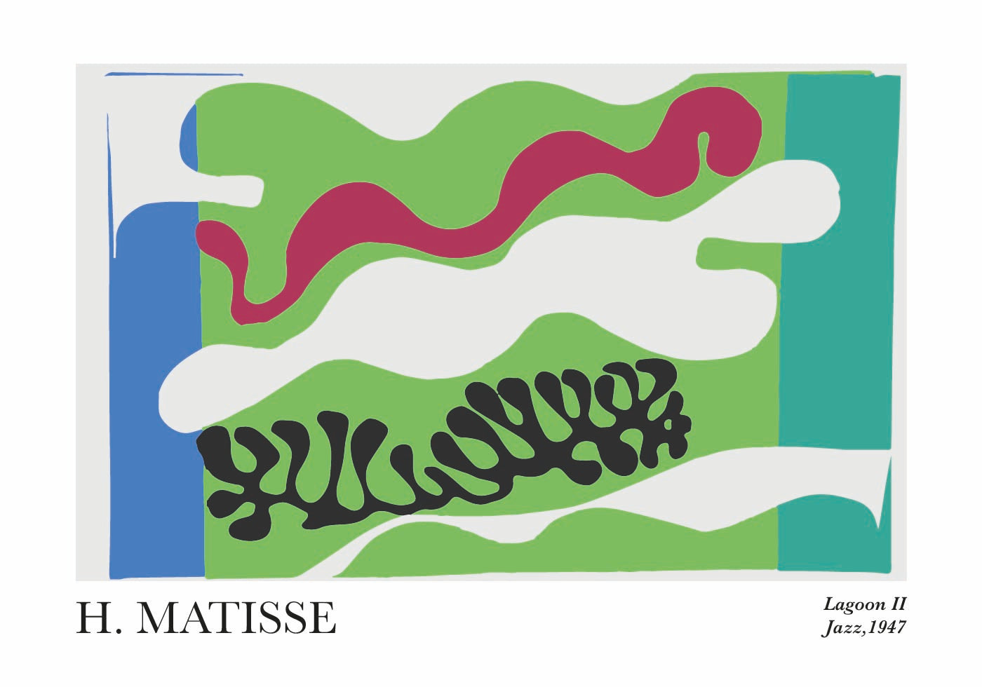 H. Matisse Lagoon II Poster