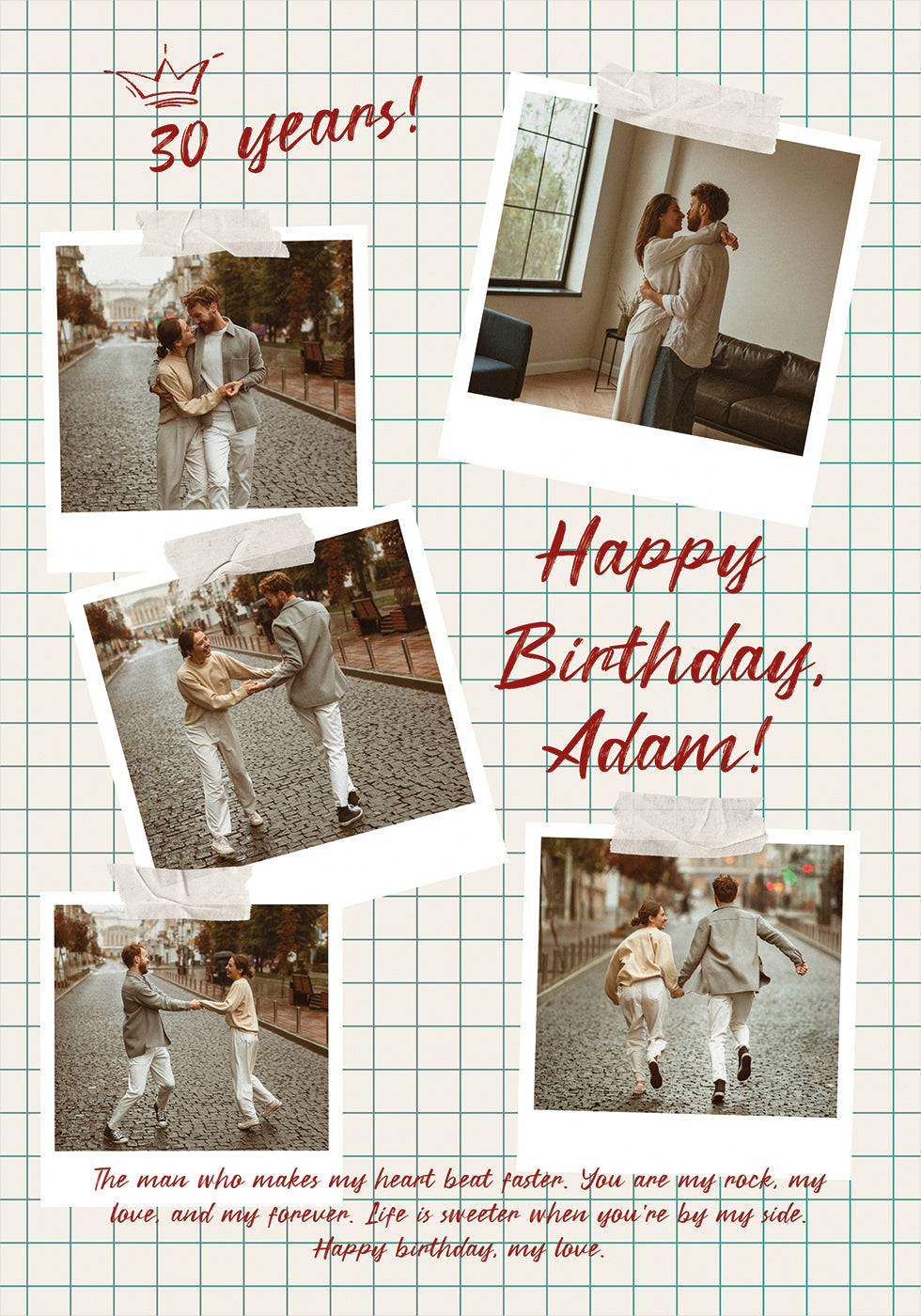 Happy Birthday Personal Poster