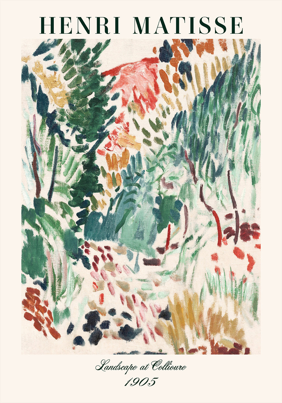 Henri Matisse - Landscape at Collioure Poster