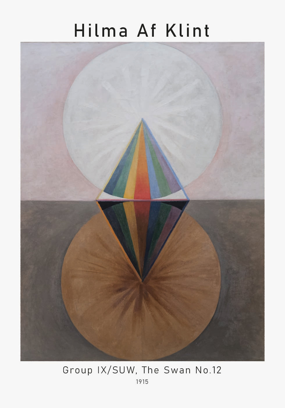 Hilma af Klint - Group IX/SUW, The Swan No. 12 Poster