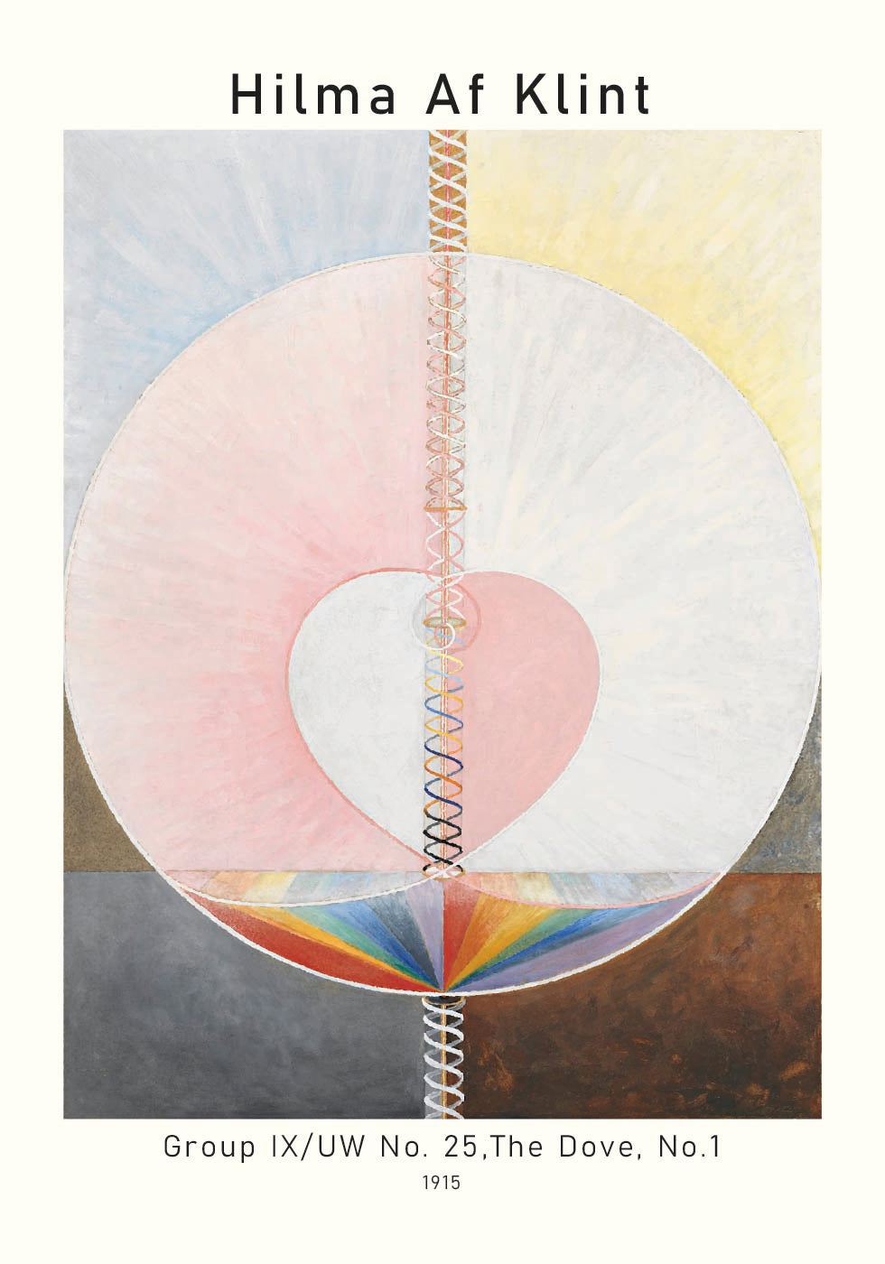 Hilma Af Klint - The Dove No. 1 Poster