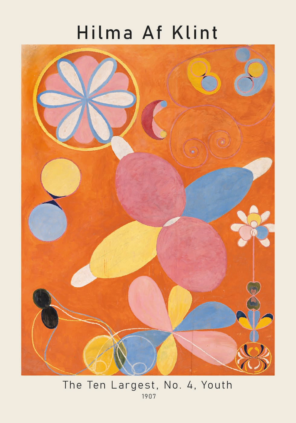 Hilma Af Klint - The Ten Largest, No. 4, Youth Poster