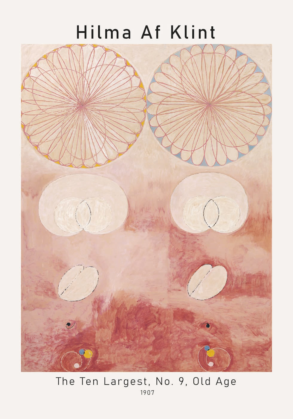 Hilma Af Klint - The Ten Largest, No. 9, Old Age Poster