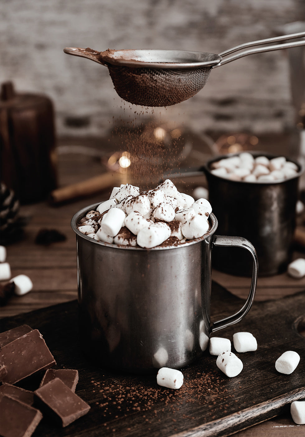 Hot Chocolate with Marshmallows Poster