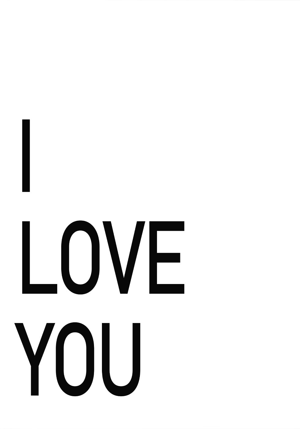 Love Expression Poster