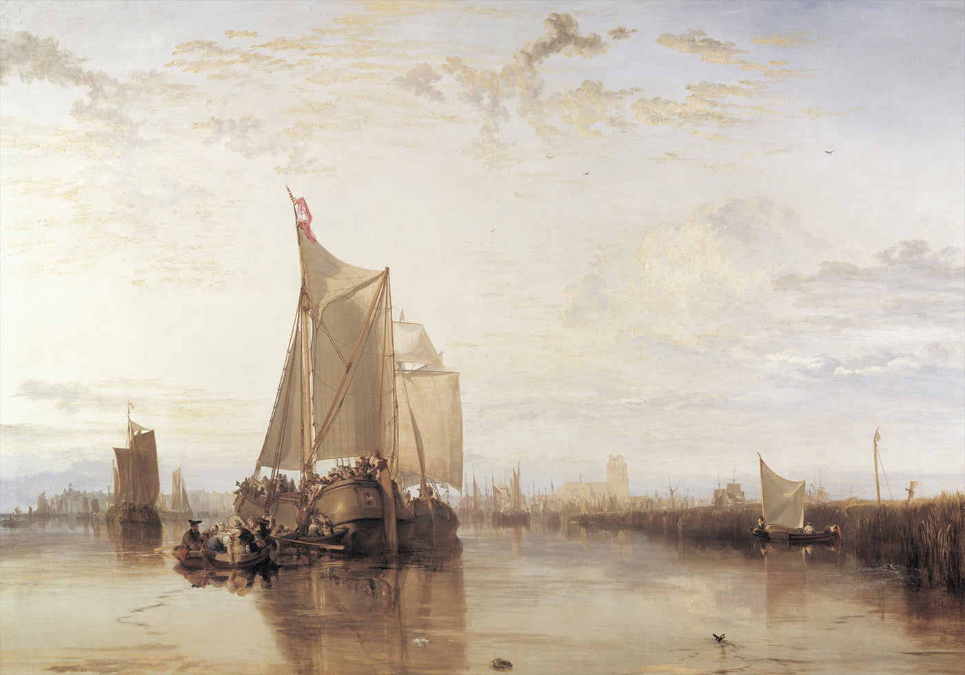 The Dort Packet-Boat from Rotterdam Poster