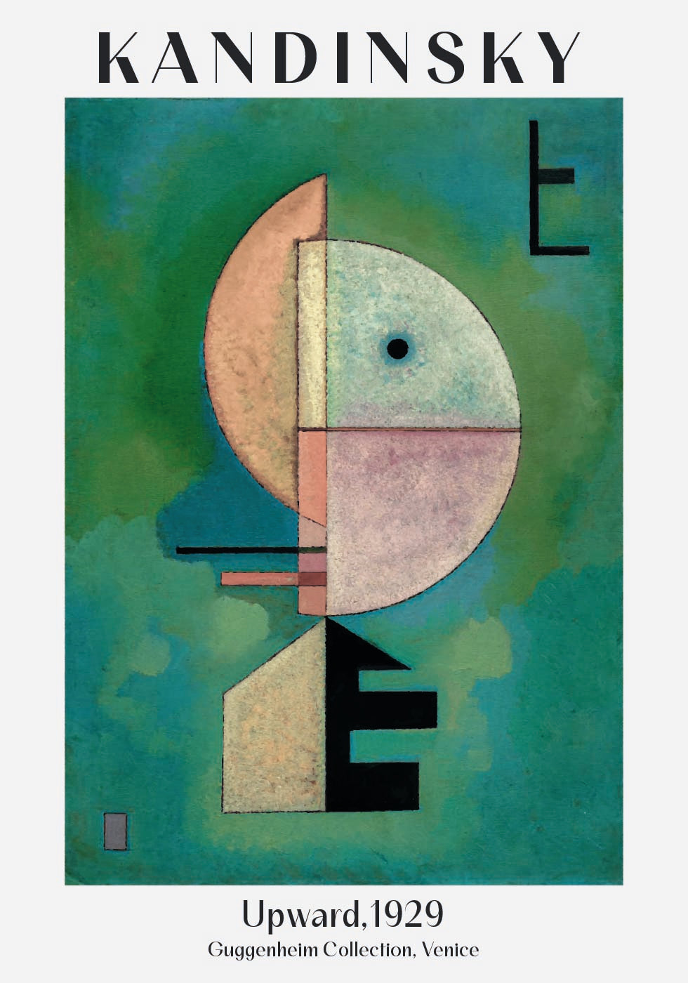 Upward, 1929, Wassily Kandinsky Poster