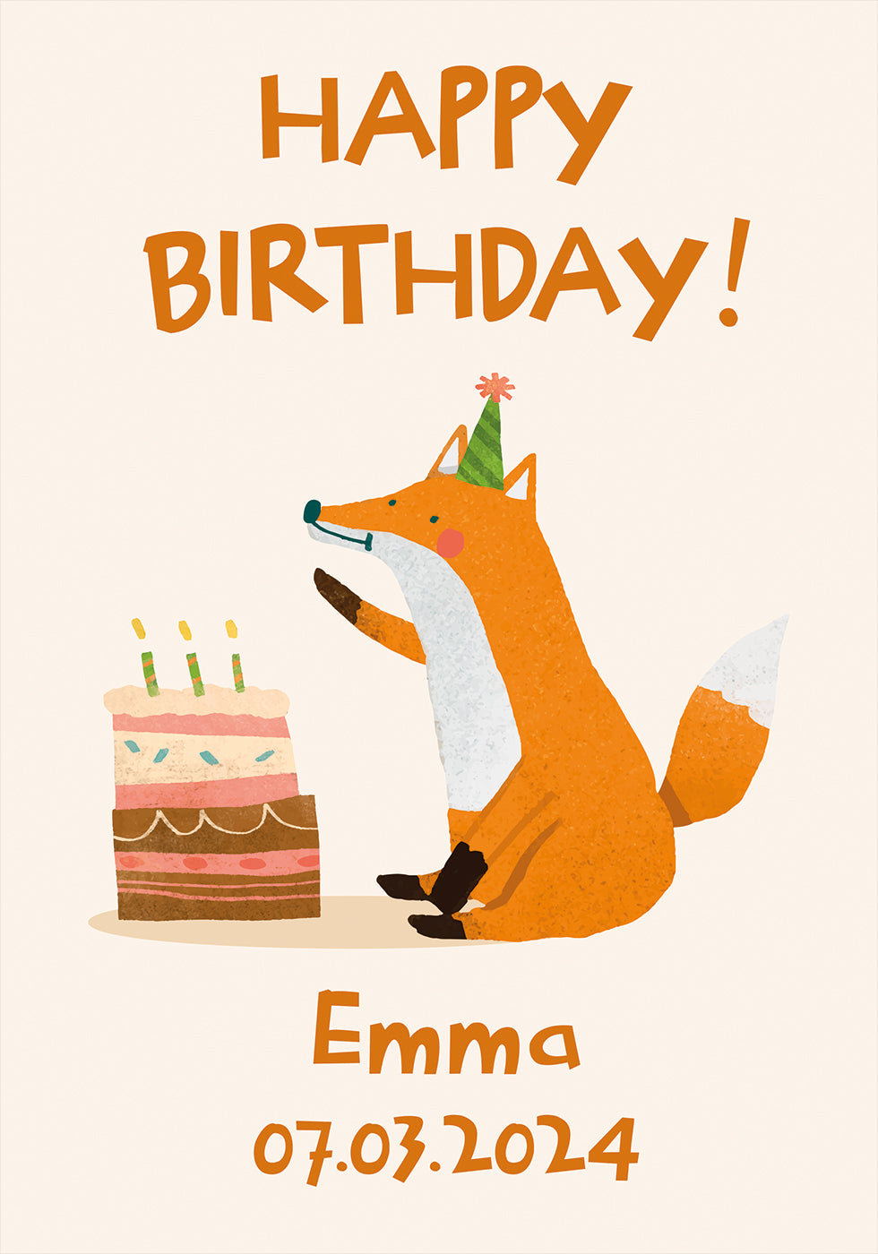 Kid's Birthday Personal 2 Poster