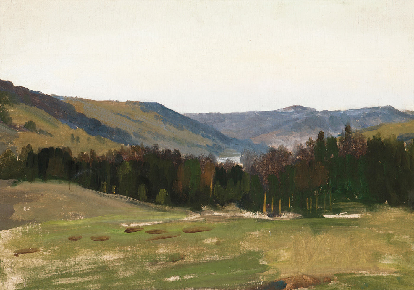Highland Landscape by Leon Wyczółkowski Poster