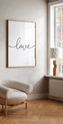 Love Line Art Plakat - Posterbox.no