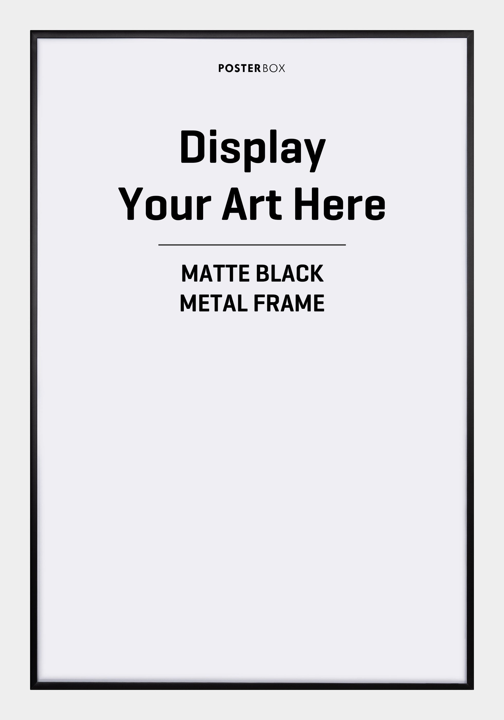 Black Metal Frame