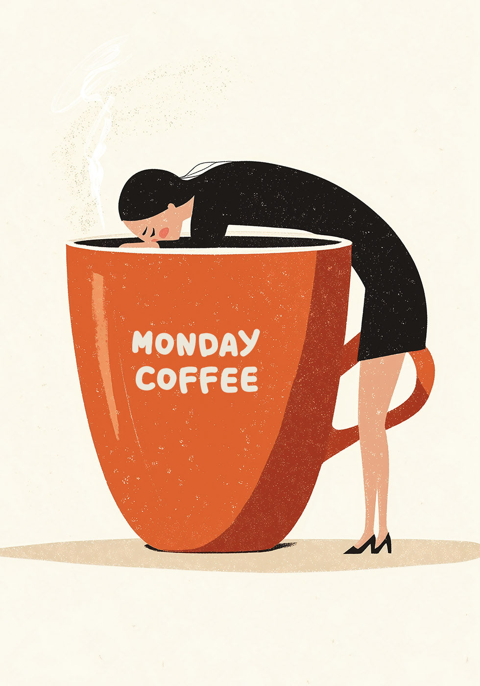 Monday Coffee Poster