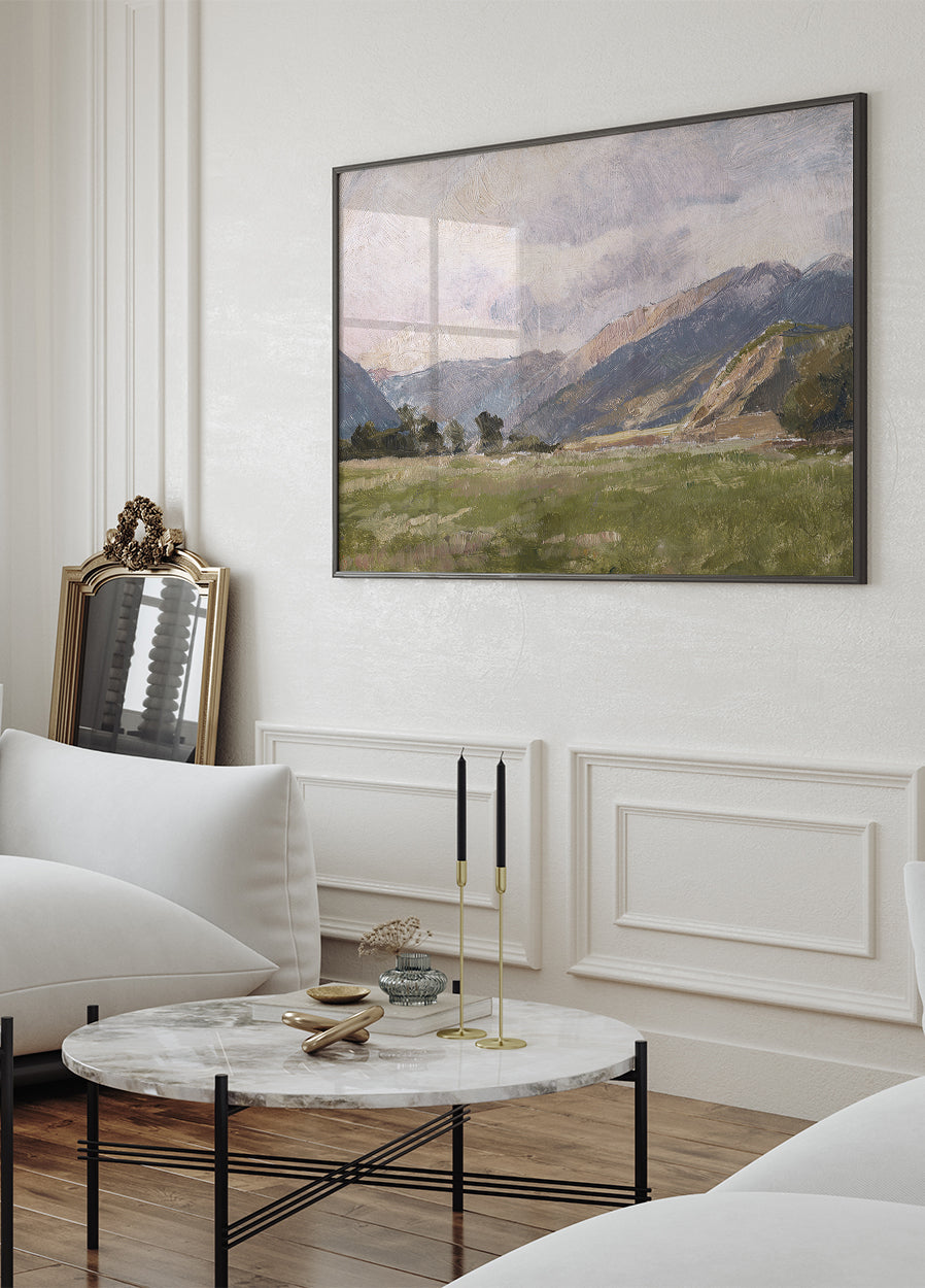 Mountain Landscape Serenity Poster