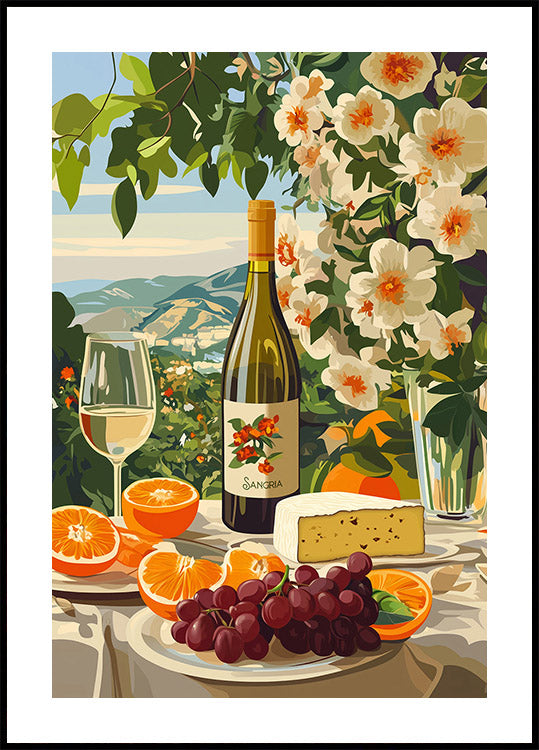 Sangria & Citrus Garden Dream Poster
