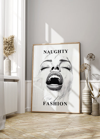 Naughty Pleasure Fashion Poster