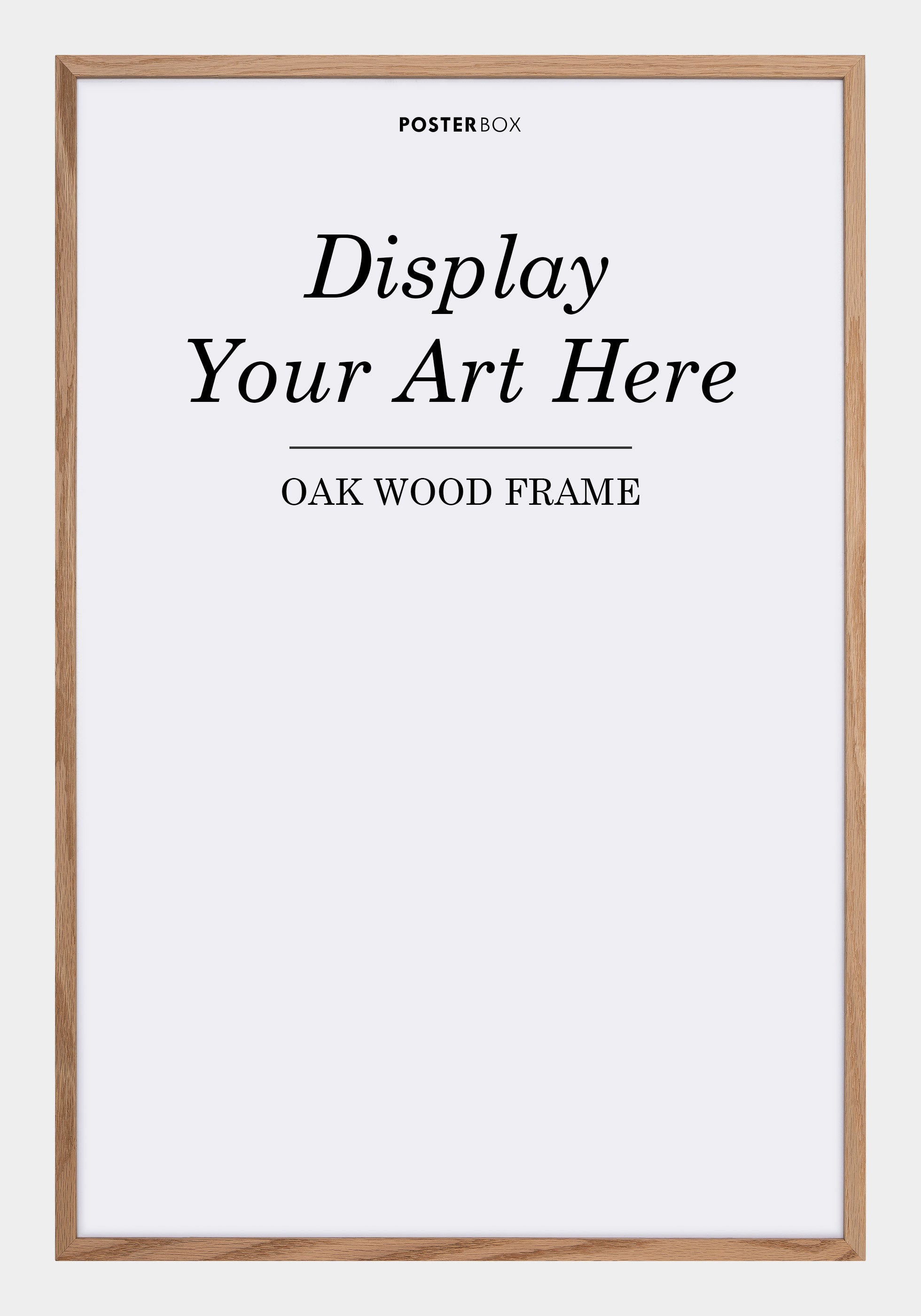Oak Wood Frame