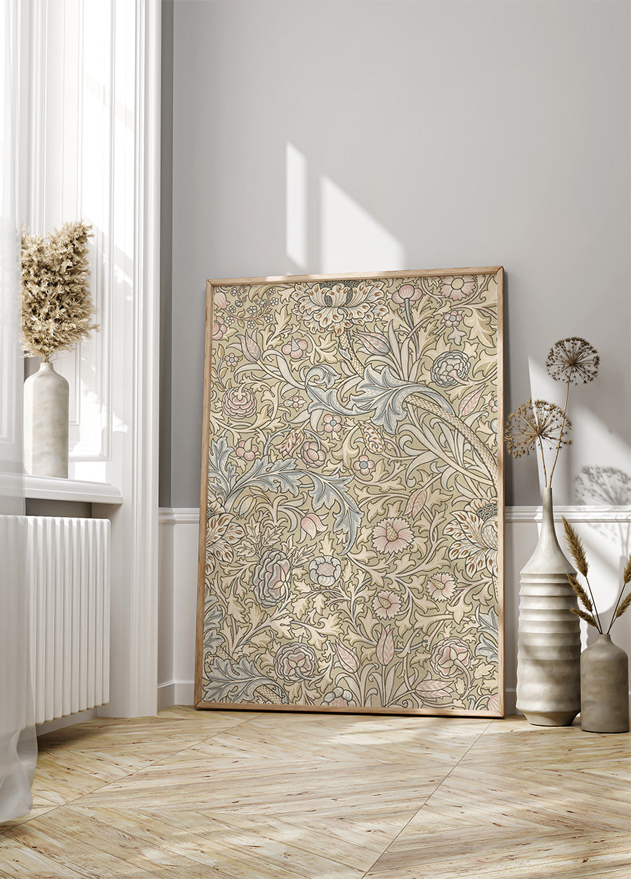 Ornate Floral Pattern by J.H. Dearle Poster