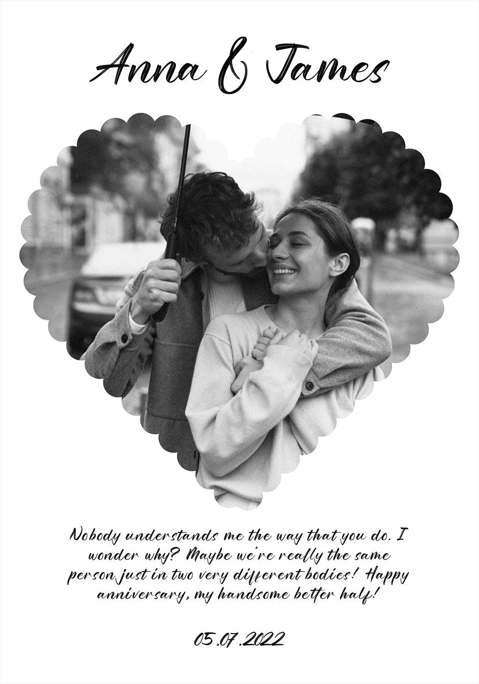 Our Anniversary Personal Poster