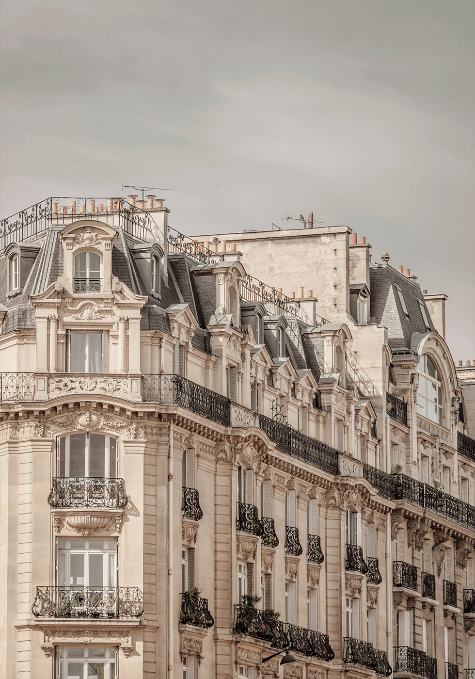 Parisian Houses Poster