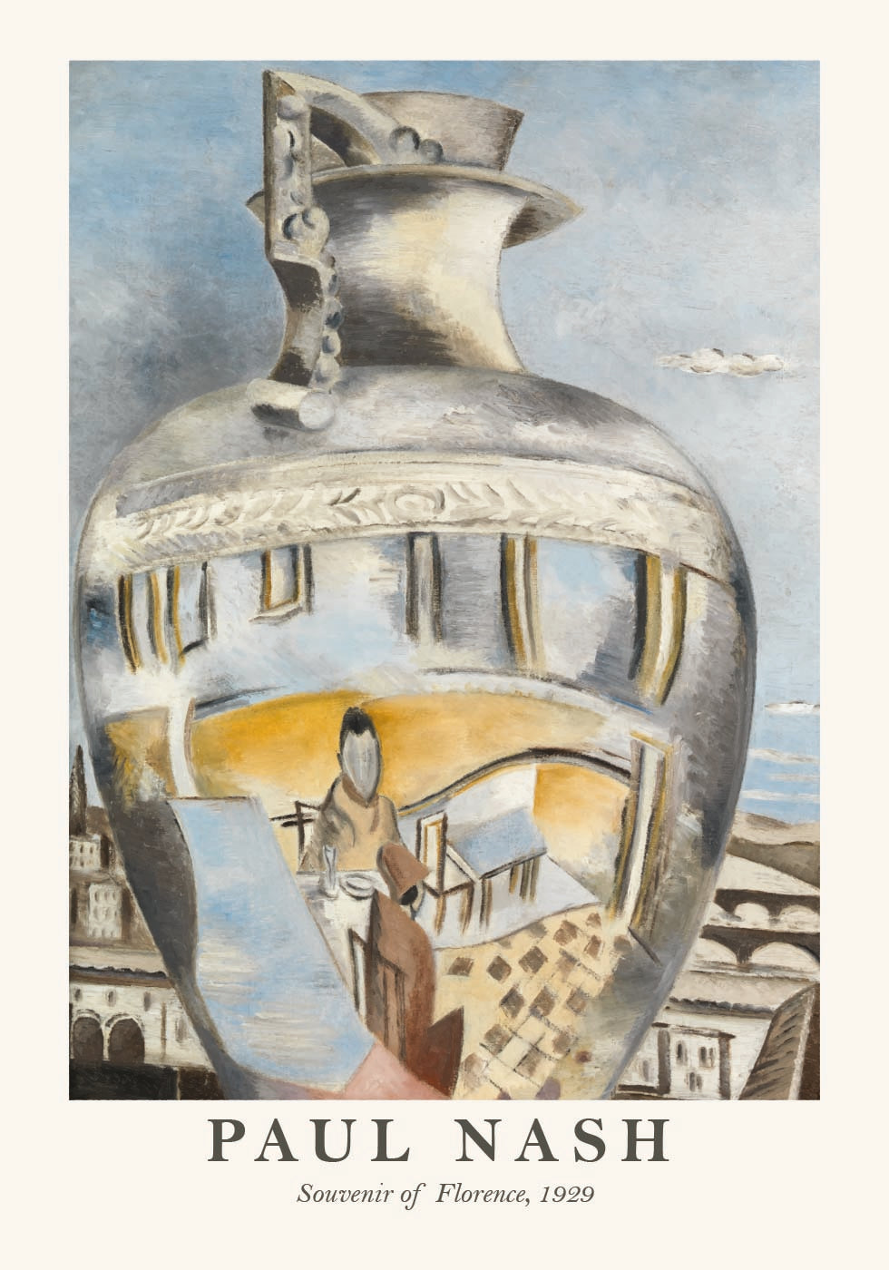 Souvenir of Florence Paul Nash 1929 Poster