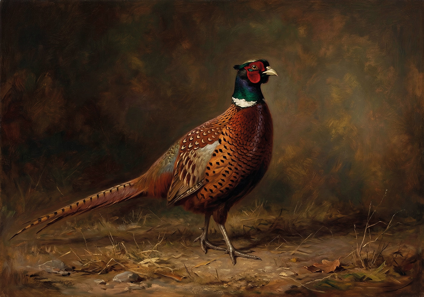 Pheasant Poster