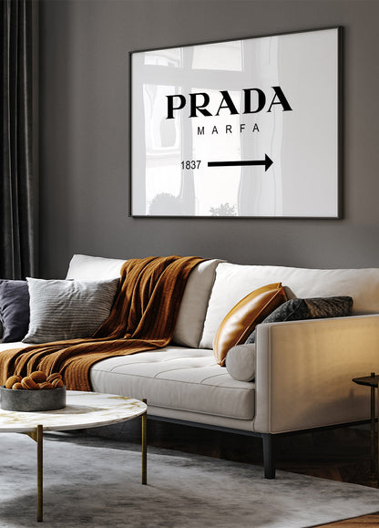 Prada Marfa Poster