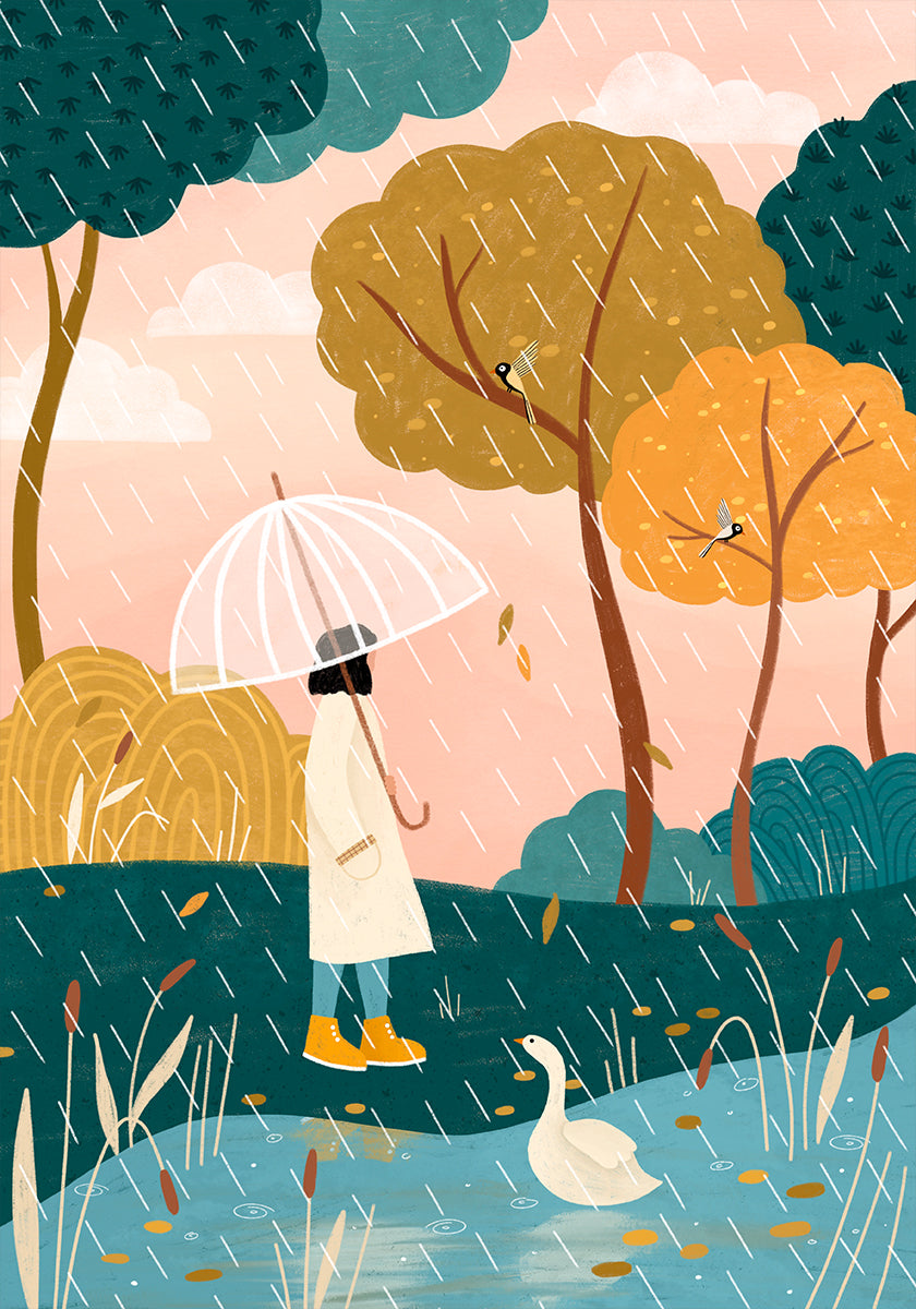Rainy Day Stroll