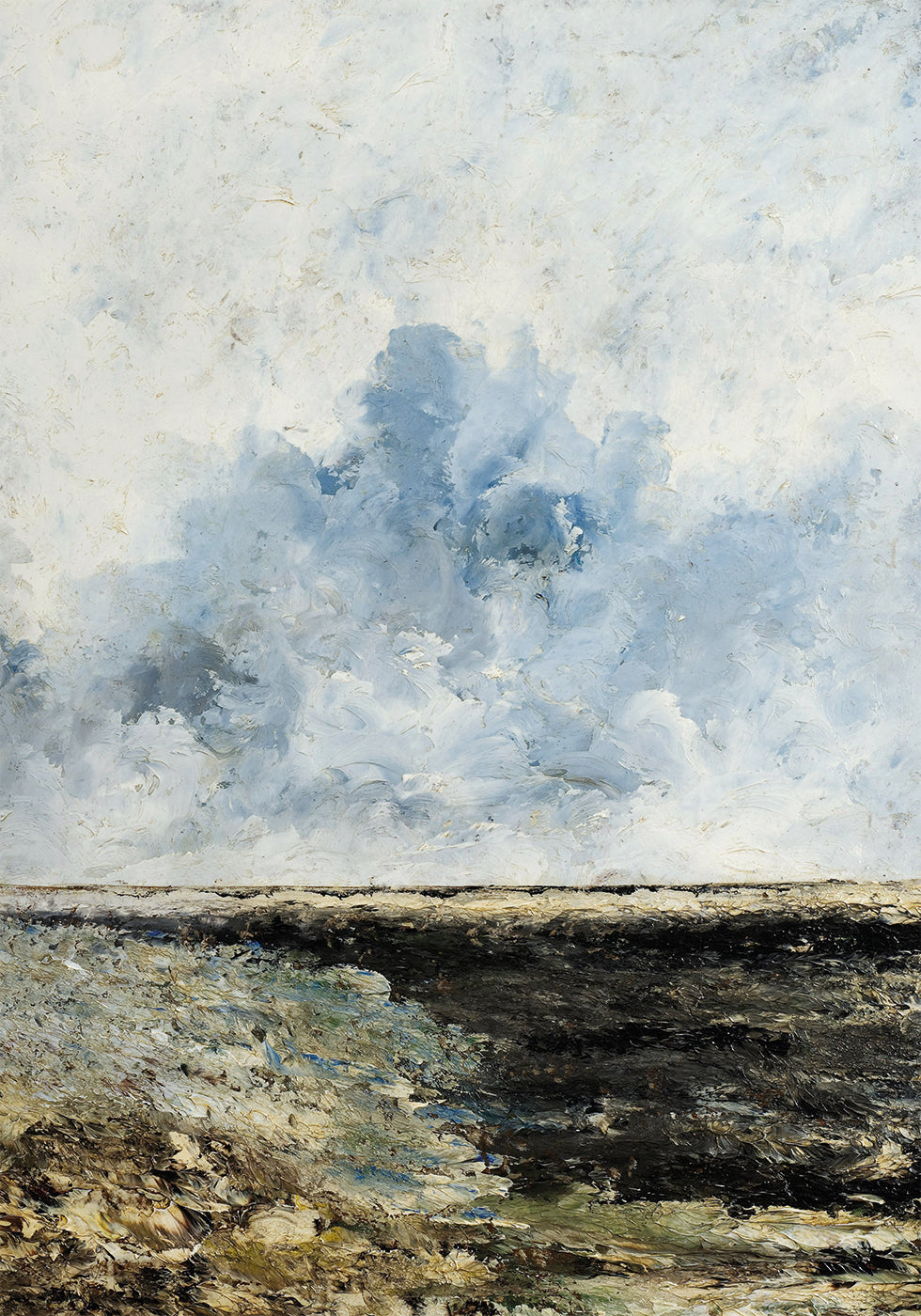 Serene Coastal Landscape Poster