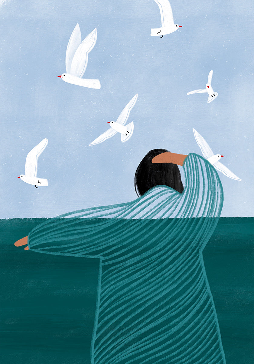 Seaside Serenity Poster