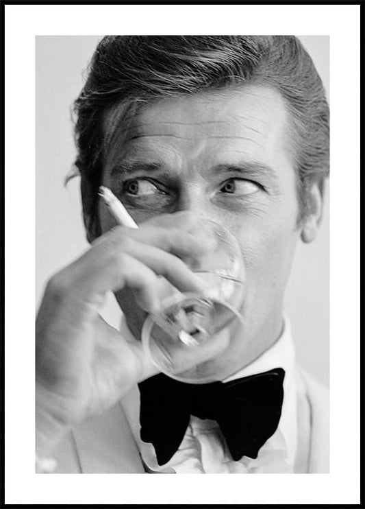 Roger Moore Poster