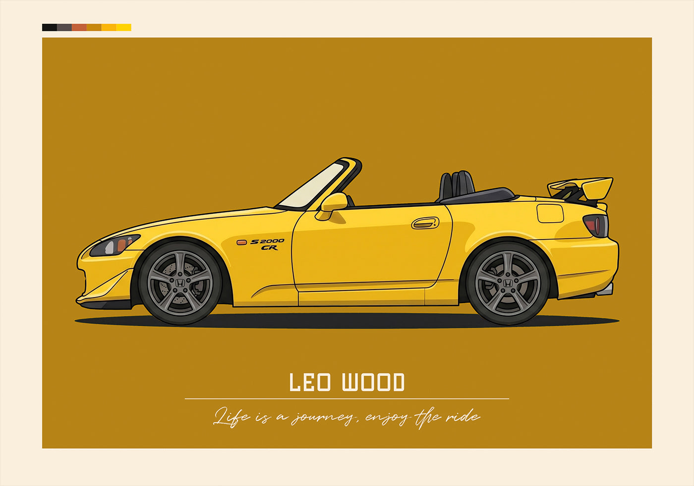 Sport Car Personal 4 Poster