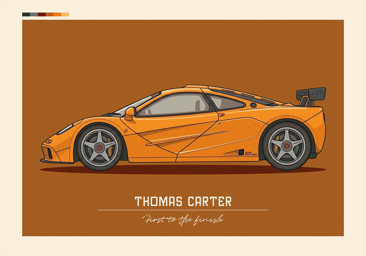 Sport Car Personal 6 Poster