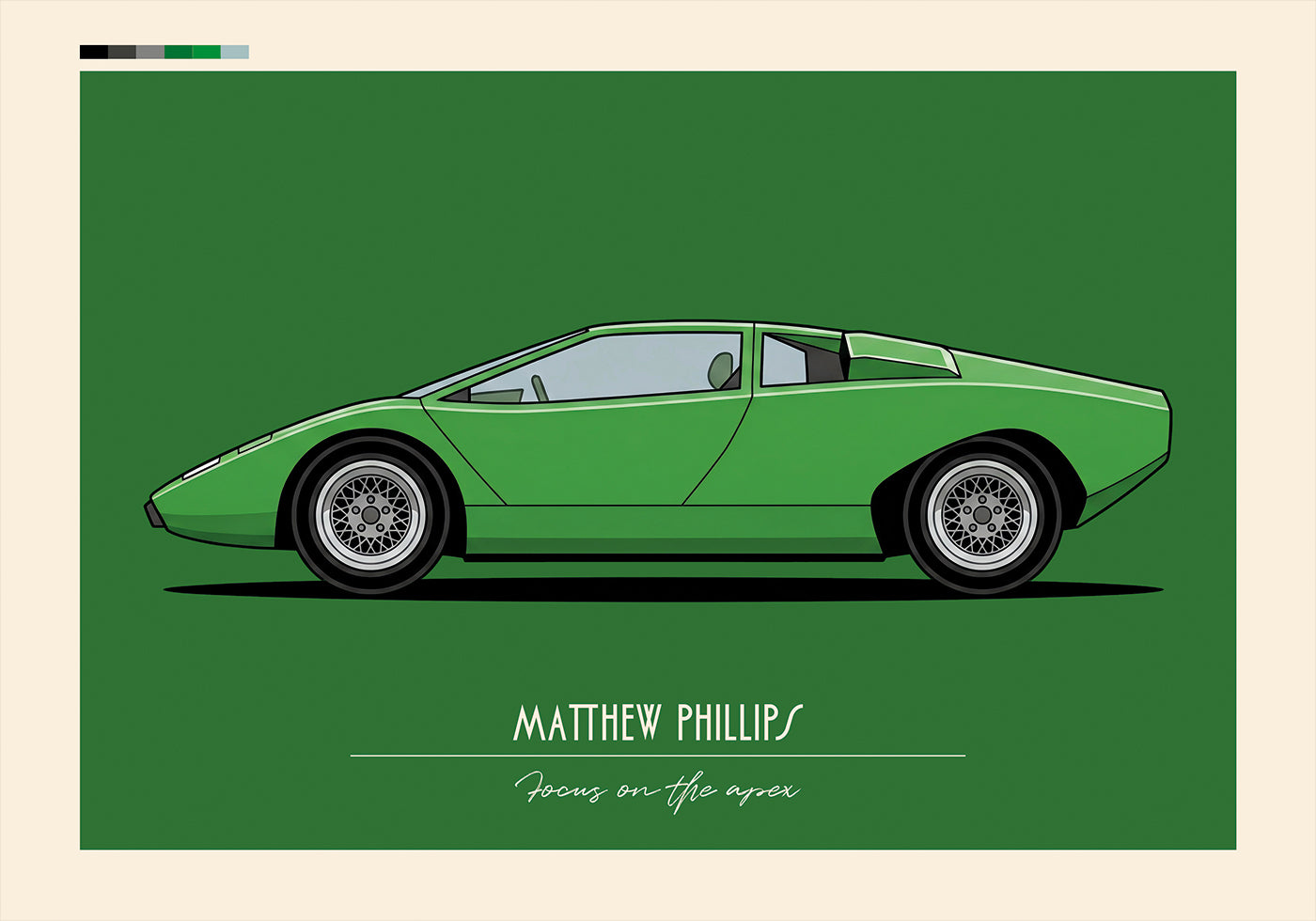 Sport Car Personal 8 Poster