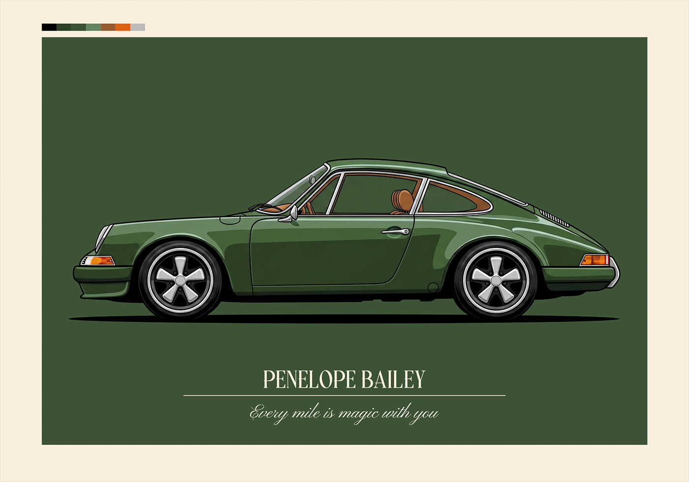Sport Car Personal Poster