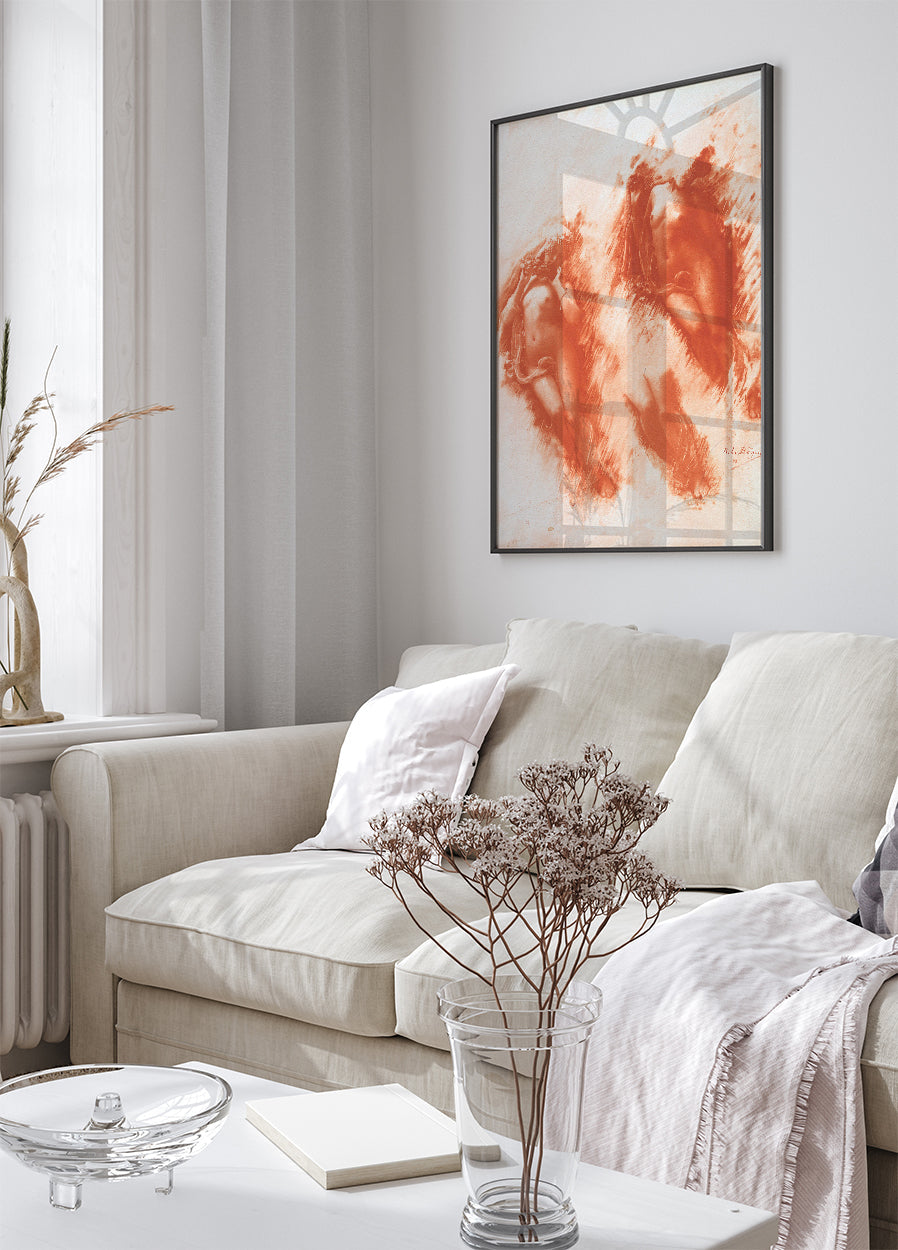 Study in Warm Tones Poster