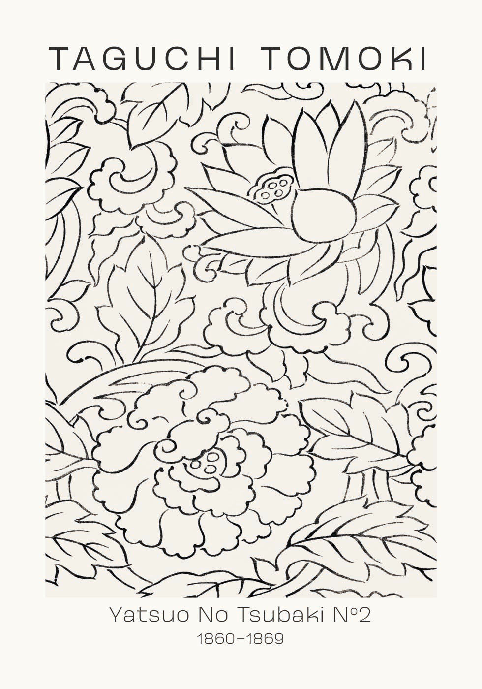 Yatsuo No Tsubaki No 2 Taguchi Tomoki 1860–1869 Poster