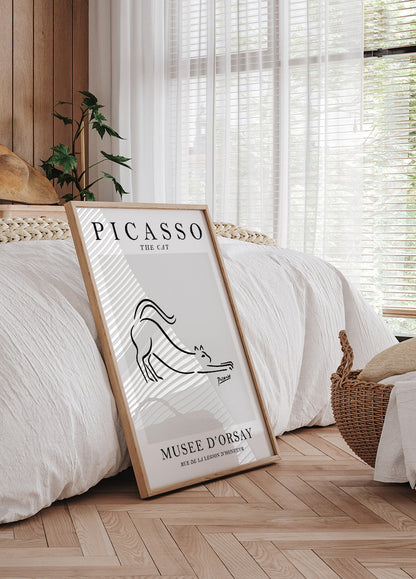 The Cat Picasso Poster