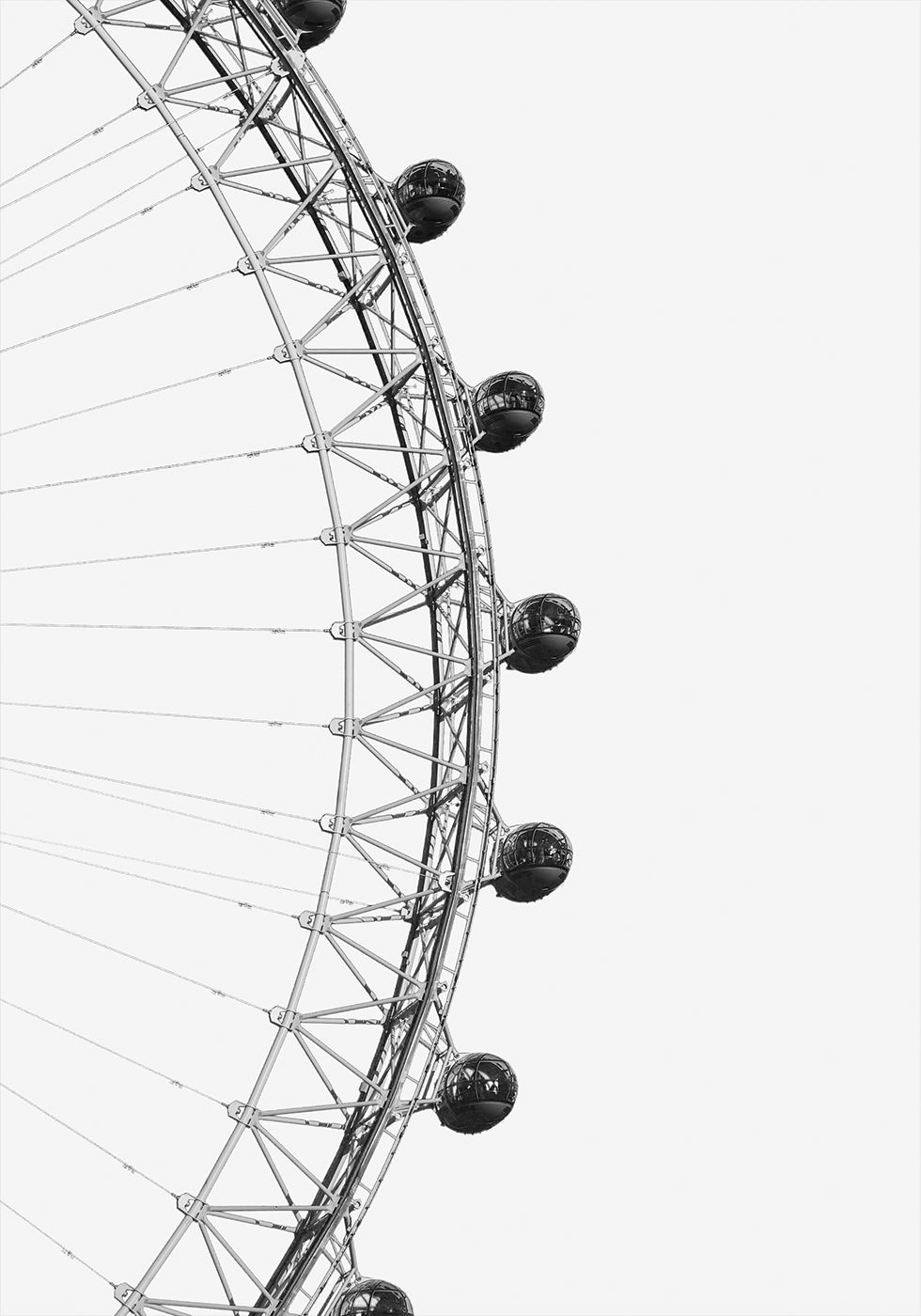 London Eye Minimalist Poster