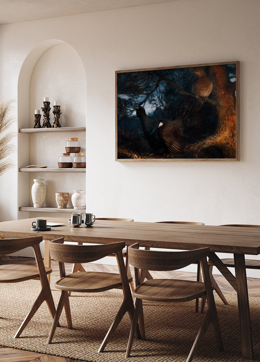 The Dance of Capercaillies Poster