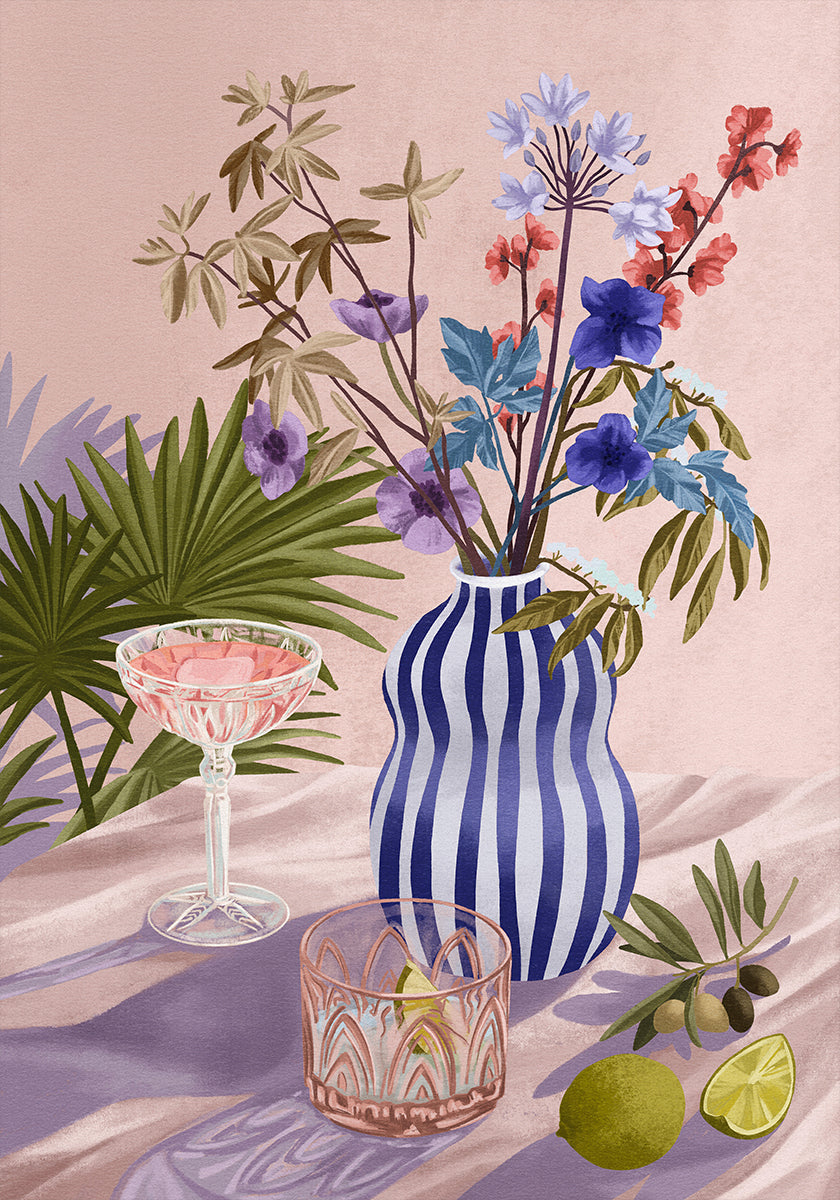 Lilac Summer Poster