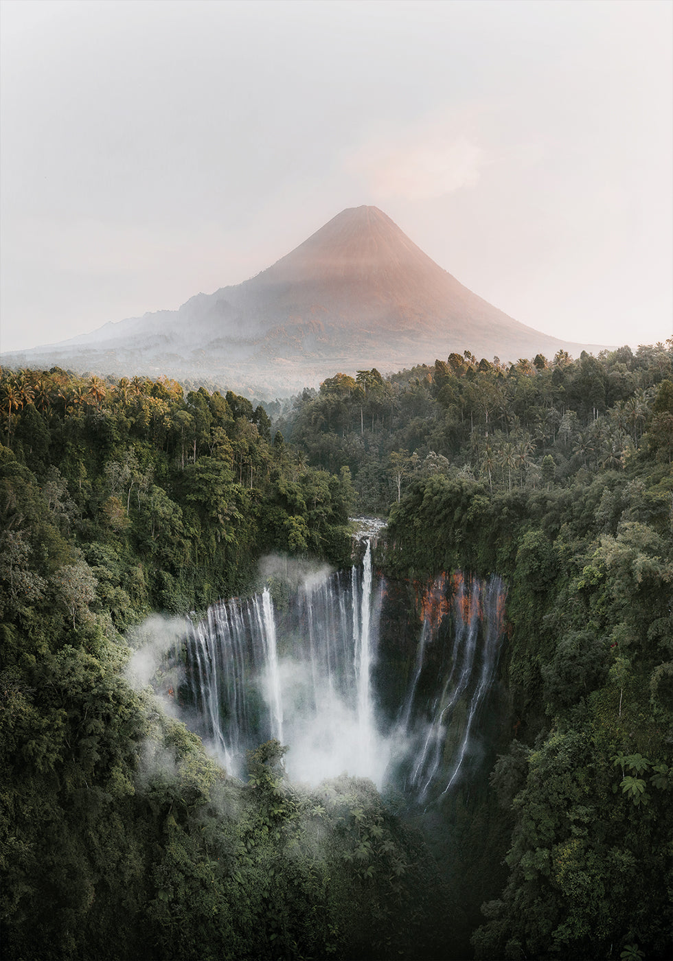 Tumpak Sewu Waterfalls Poster